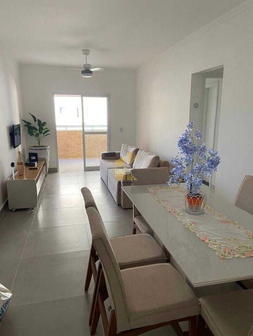 Apartamento na ocian 2 dormitórios 1 suíte com 1 vaga de garagem