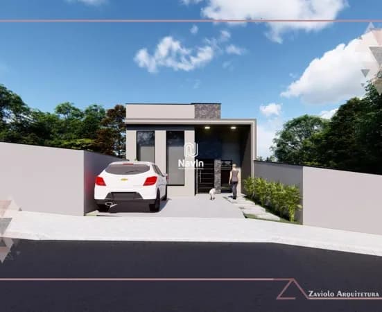 Casa na planta a venda com 3 dormitorios no Nova Cerejeiras em Atibaia SP