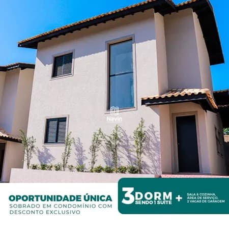 Casa a venda em condomínio vila próximo a Lucas Nogueira Garcez em Atibaia SP