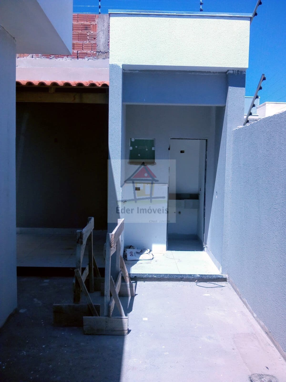 Casa em fase de acabamento no Porto Belo Residente