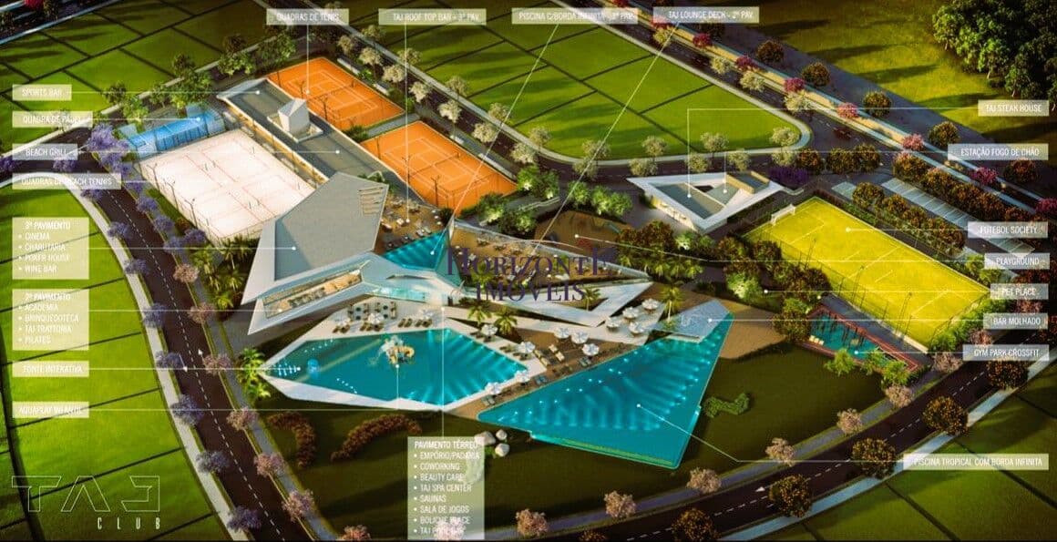 Terreno em Condomínio TAJ RESORT - Campo Grande/MS