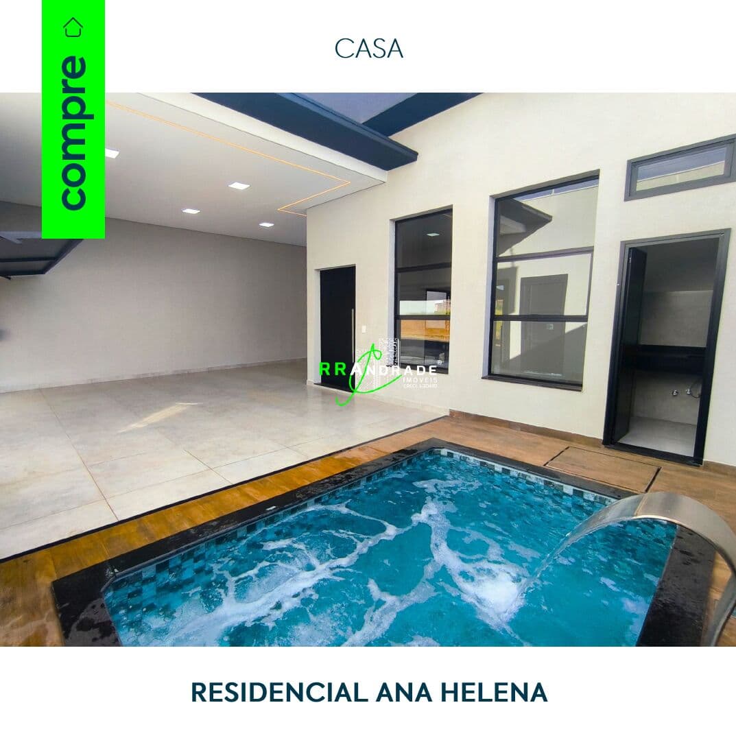 Casa no Residencial Ana Helena