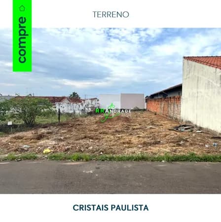 Terreno em Cristais Paulista Centro