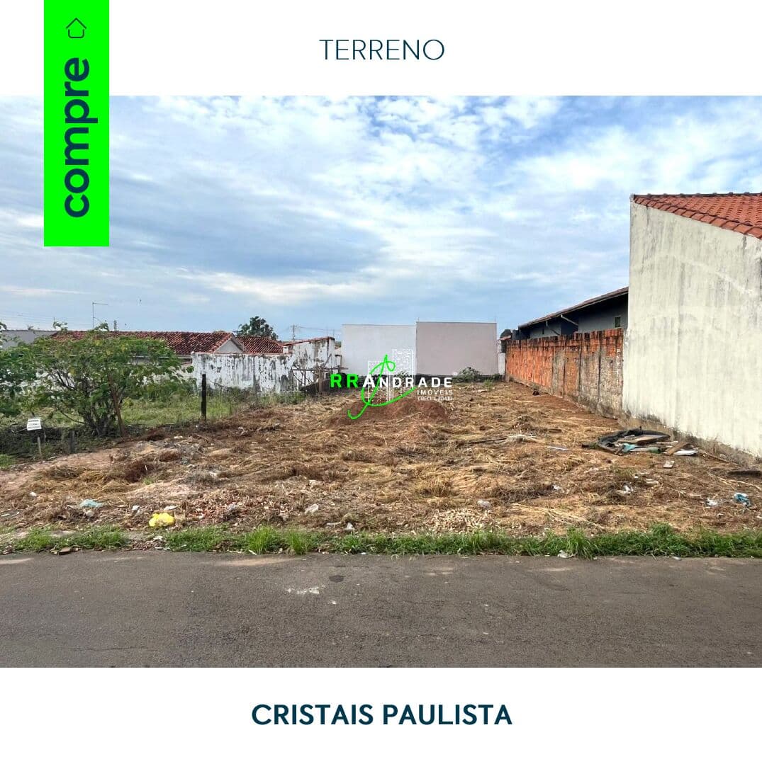 Terreno em Cristais Paulista Centro