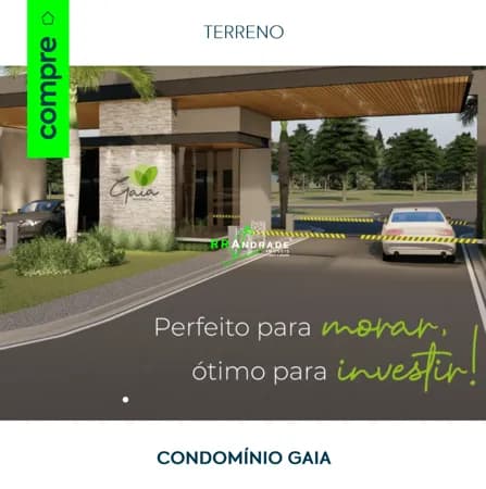 Terreno Condomínio Gaia