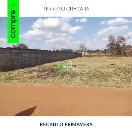 Terreno Chácara Recanto Primavera