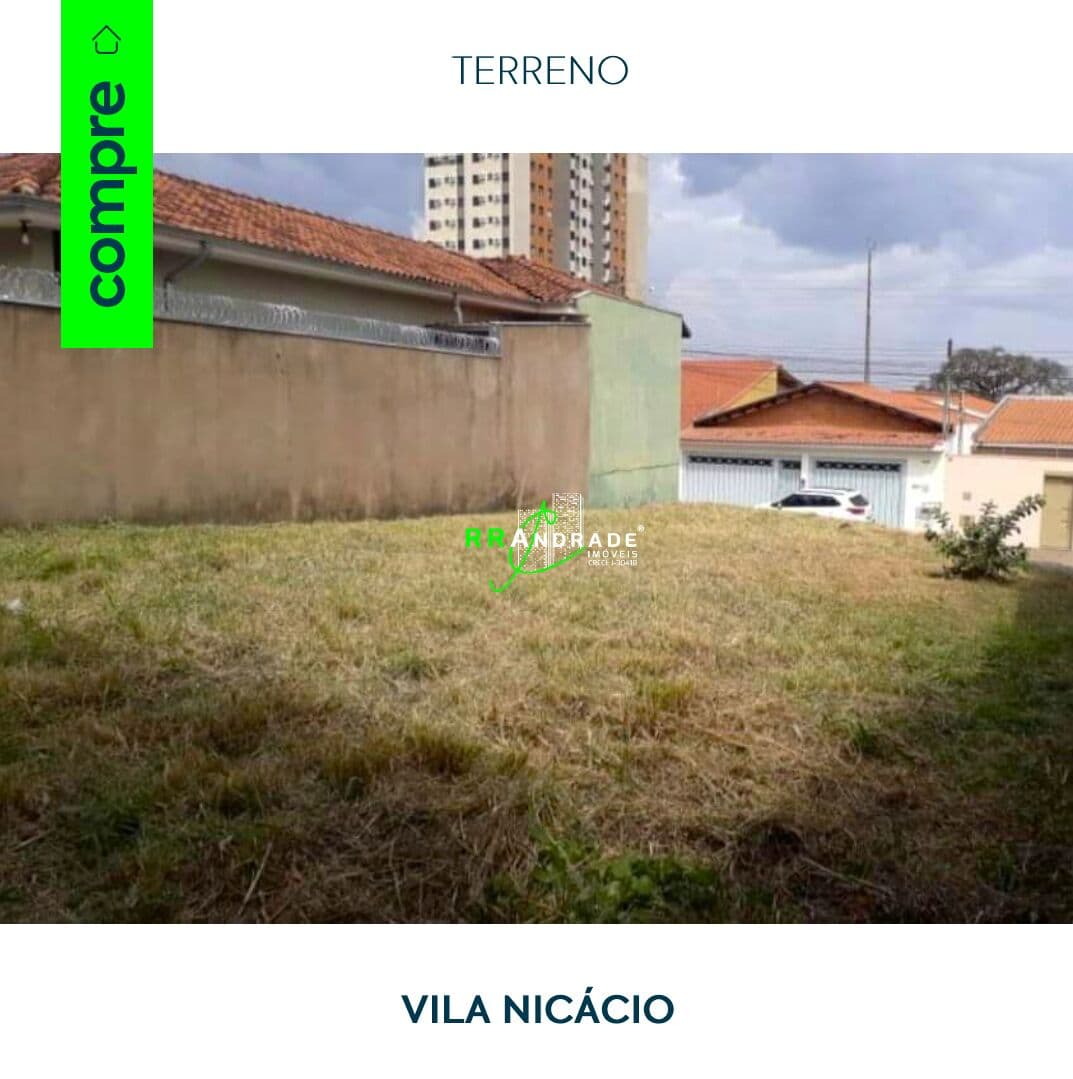 Terreno na Vila Nicácio
