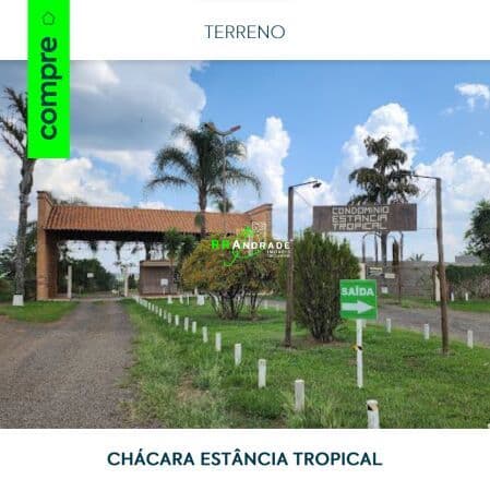 Terreno de Chácara Estância Tropical