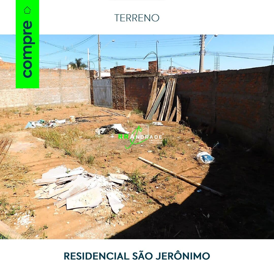 Terreno de Esquina no Residencial São Jerônimo