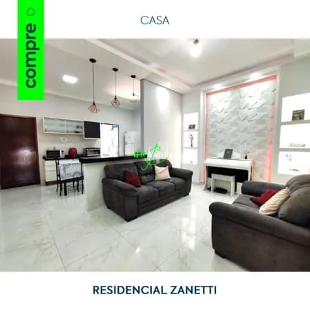 Casa no Residencial Zanetti