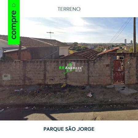 Terreno no Parque São Jorge