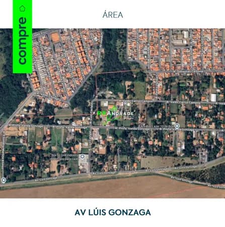 Área na Avenida Luís Gonzaga