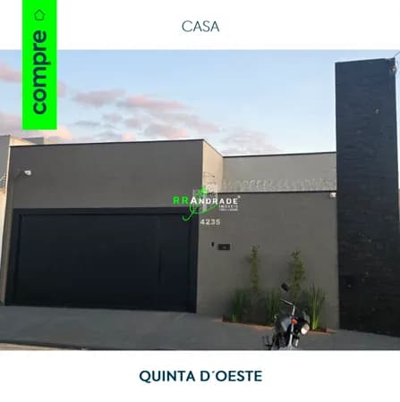 Casa na Quinta D´ Oeste