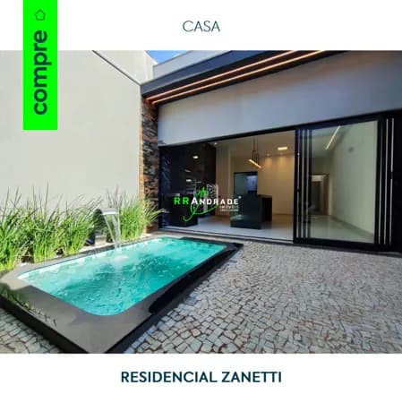 Casa no Residencial Zanetti