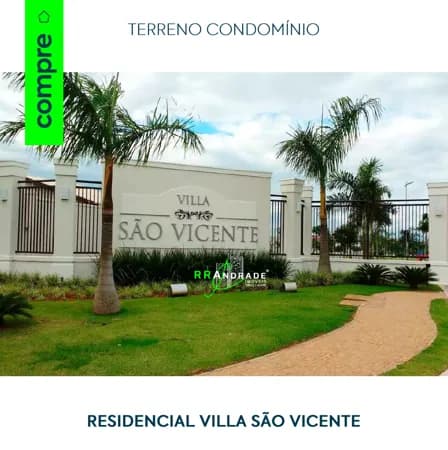 Terreno Condomínio São Vicente
