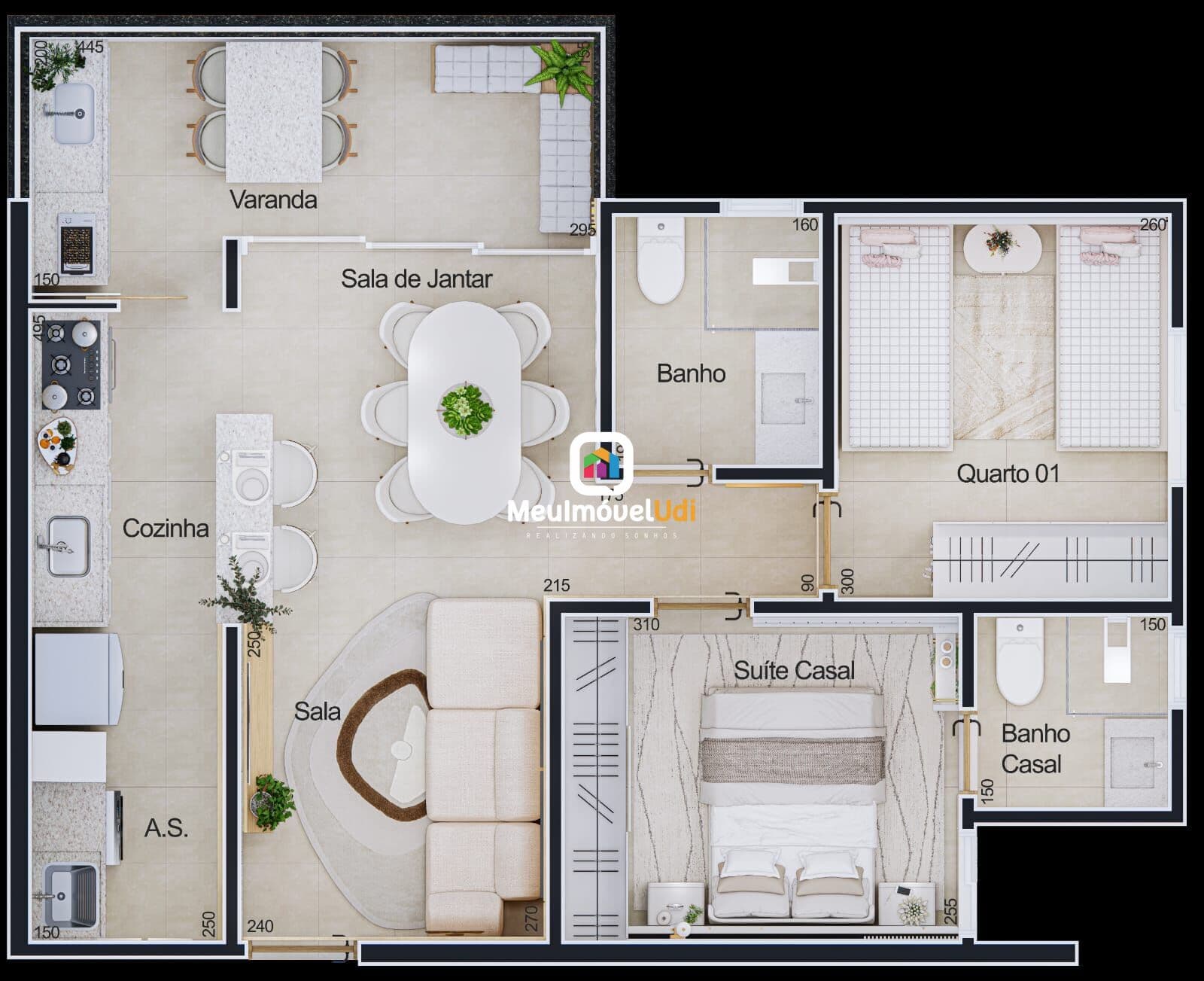 Apartamento em Uberlândia - Santa Mônica