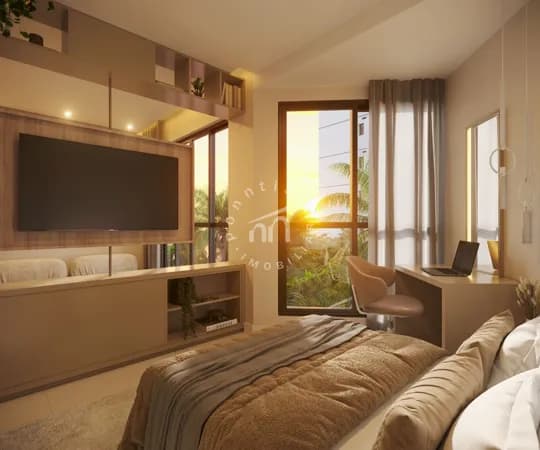 Lançamento com 1 quarto à venda, 27m2 em Candeias