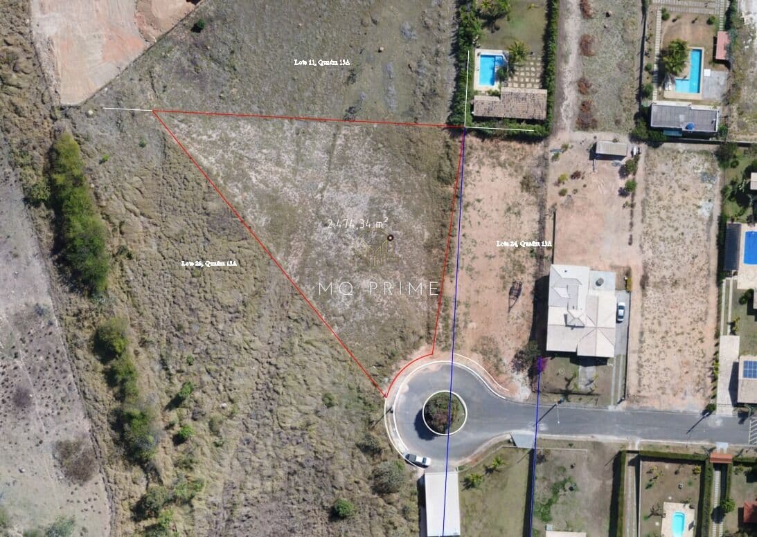 Terreno de 2000m2 no Condomínio Aldeias do lago