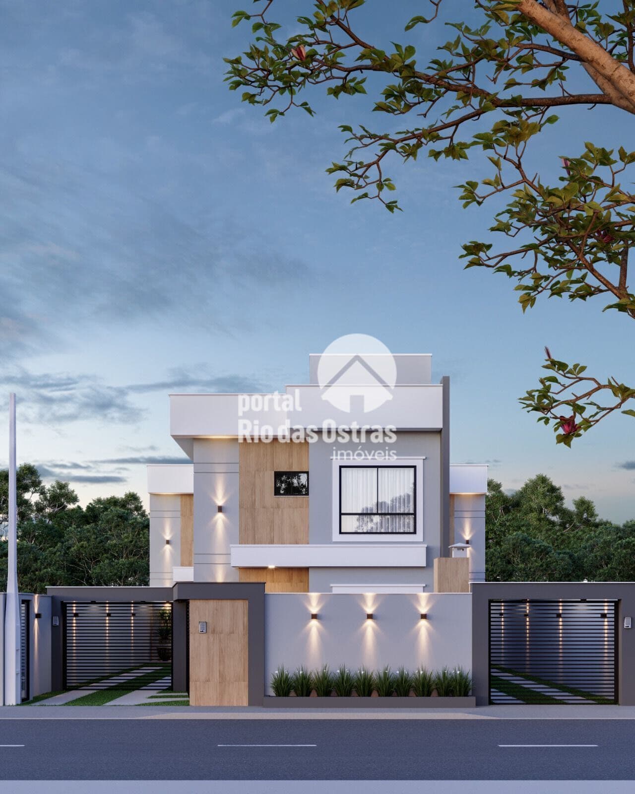 Casas Duplex de alto padrão com 3 quartos (2 suítes) próximo a rodovia