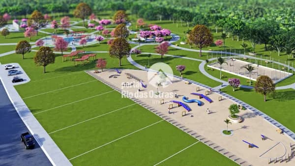 No lançamento serão apenas 50 terrenos a partir de 420m2 com valor a partir de 126mil.