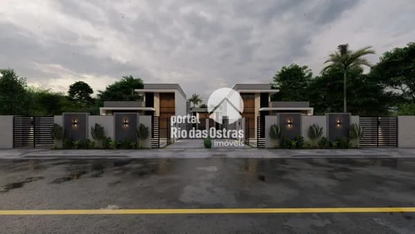 Casa linear com 2 e 3 quartos próximo a rodovia
