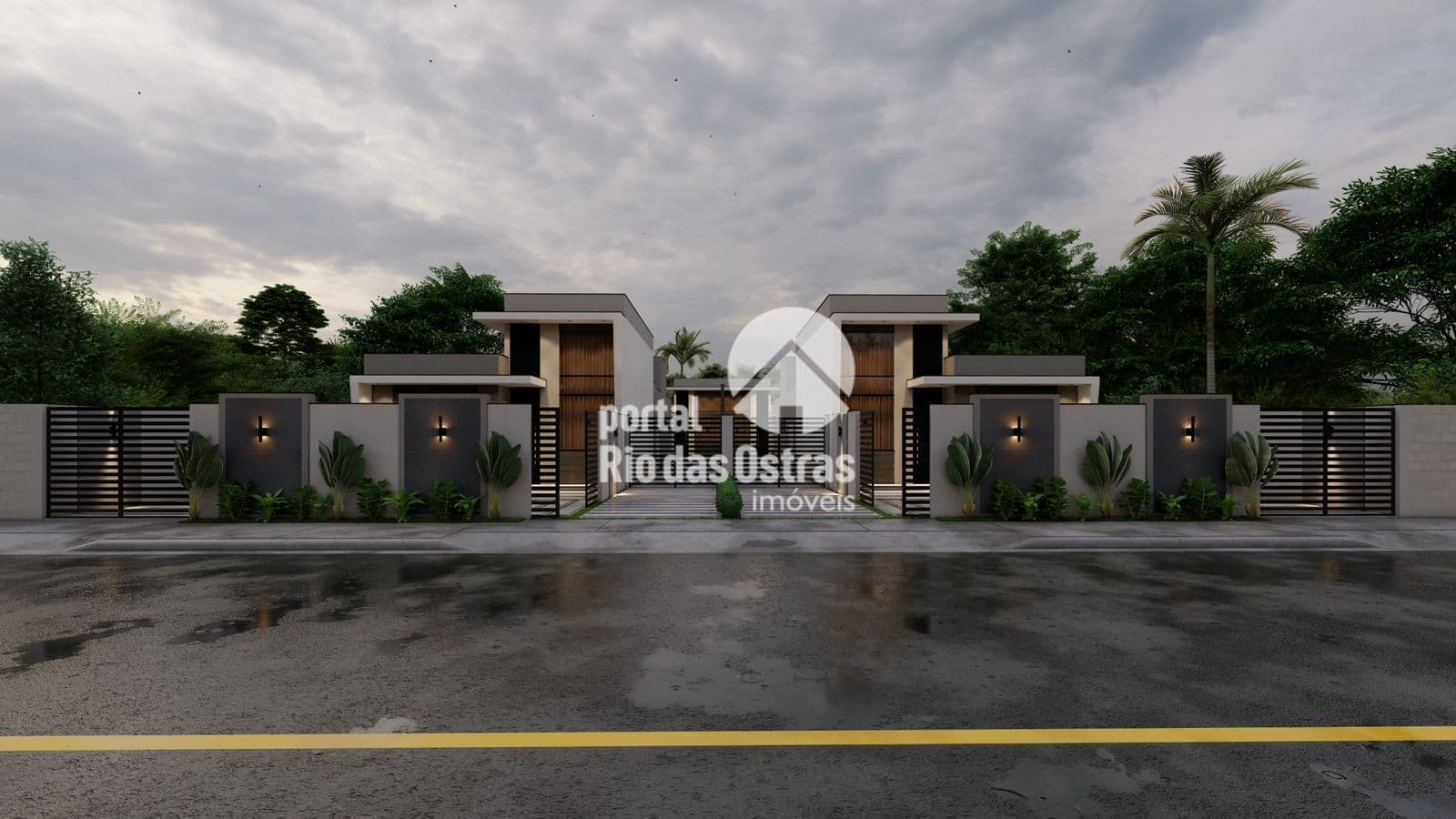 Casa linear com 2 e 3 quartos próximo a rodovia