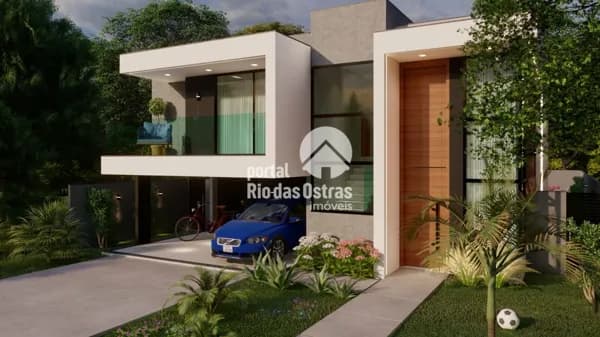 Casa duplex de alto padrão no Viverde 2 com 4 quartos e piscina