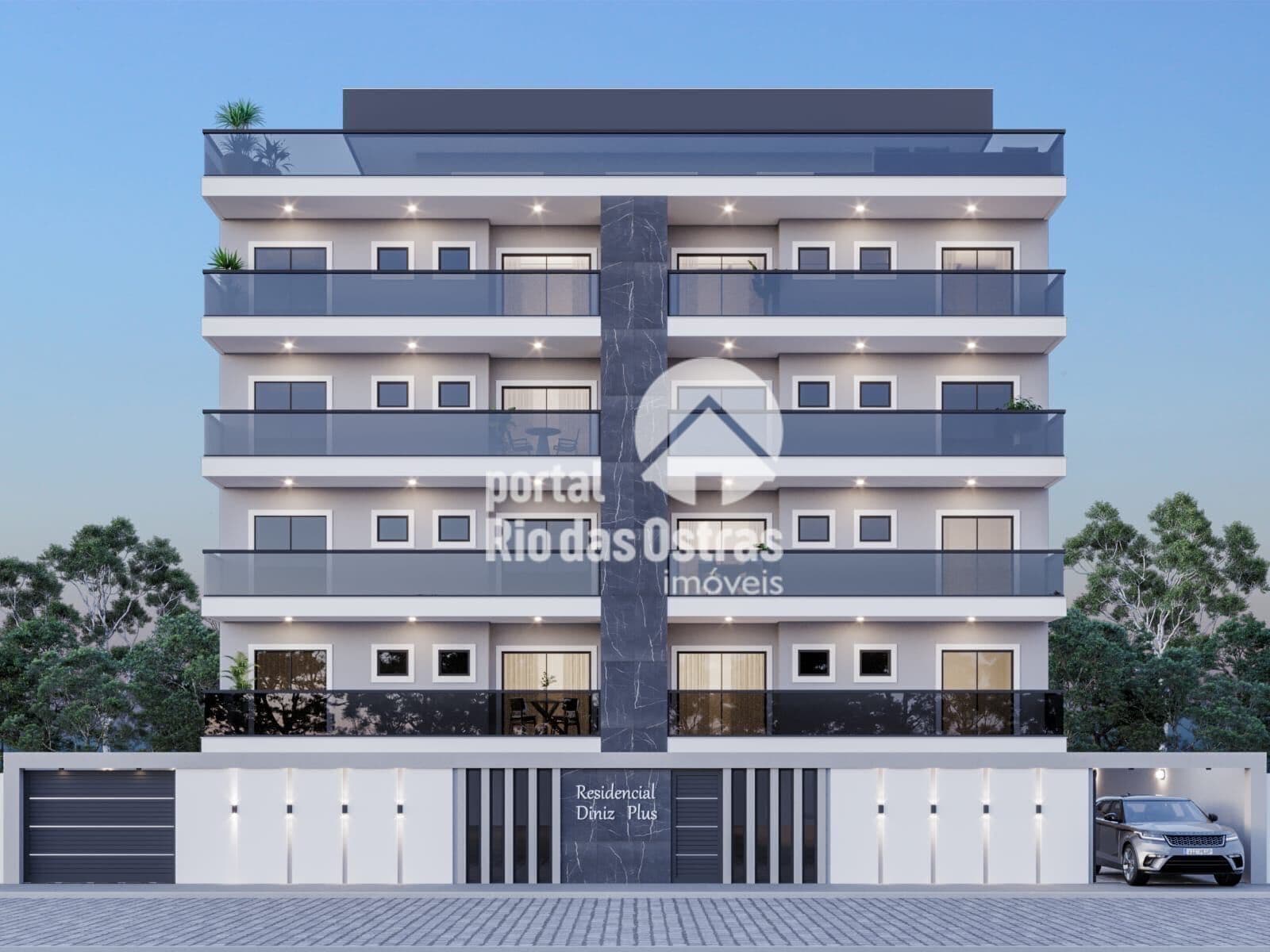 Apartamento de cobertura linear de alto padrão com 291m² a 250m da Praia de Costazul, com elevador, academia e piscina