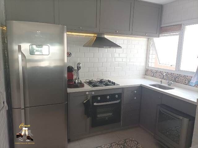Apartamento Padrão 3 dormitórios, varanda gourmet 2 vagas Centro SBC