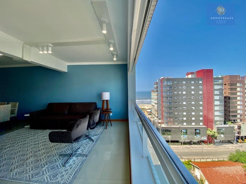 Apartamento mobiliado e decorado de frente em Caoão da Canoa
