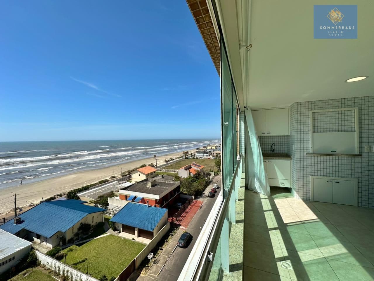 Apartamento de frente para o mar em Capão da Canoa