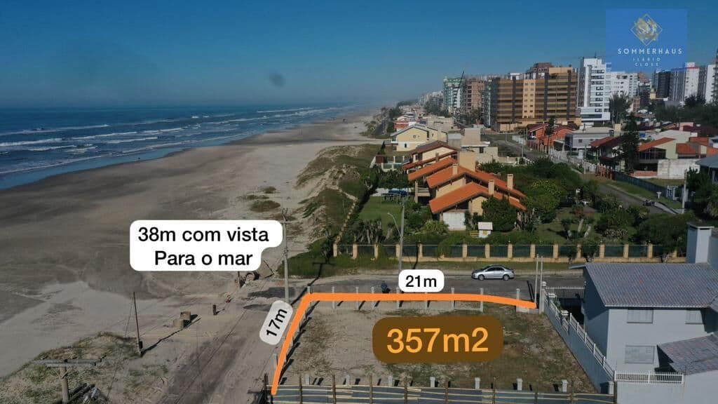 Terreno Lote Beira Mar em Capão da Canoa