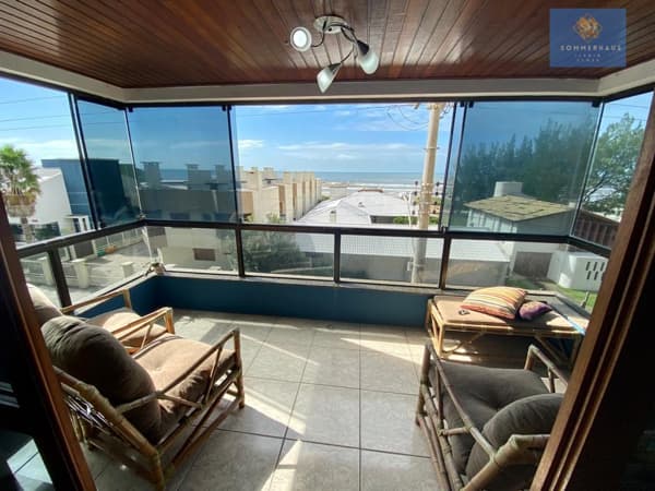 Apartamento de frente para o mar em Capão da Canoa.