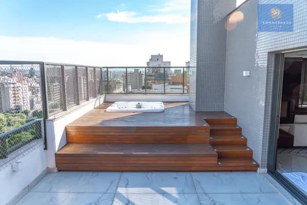 Apartamento cobertura duplex junto a praça da ENCOL