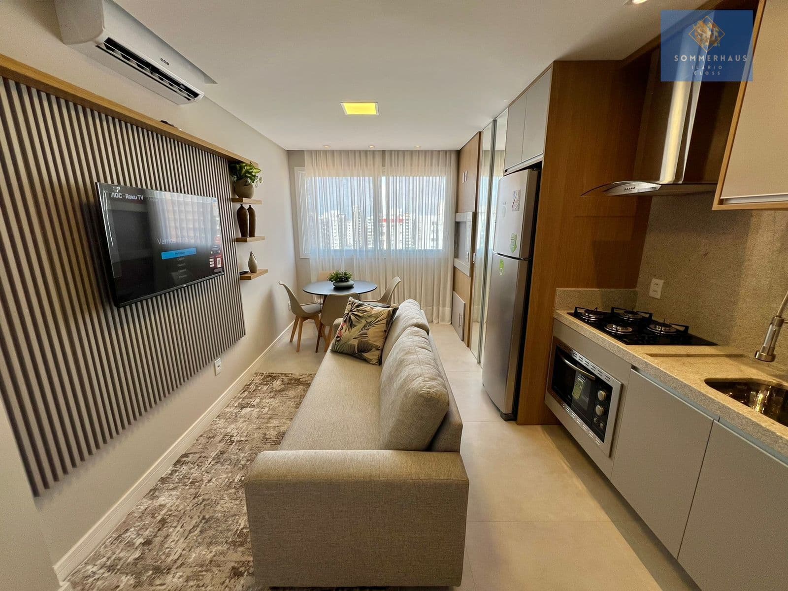 Apartamento mobiliado e decorado em Capão da Canoa
