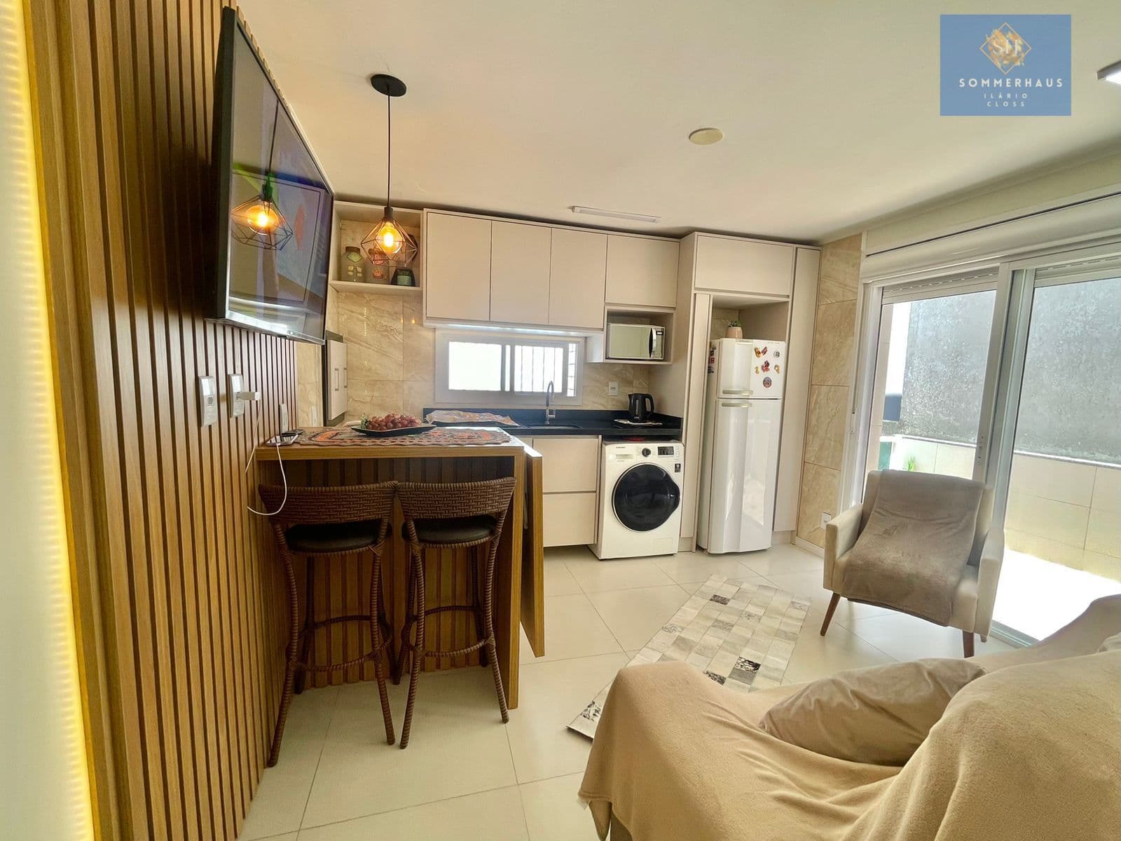Apartamento com vista para o mar em Capão da Canoa