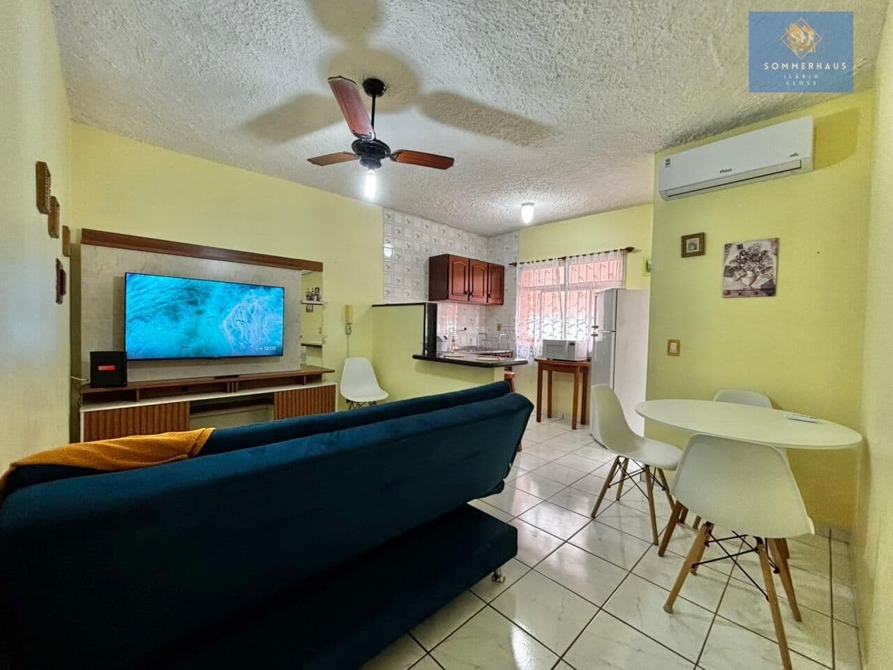 Apartamento a uma quadra do mar em Capão da Canoa