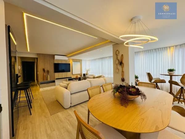Apartamento 3 dormitórios finamente mobiliado e decorado