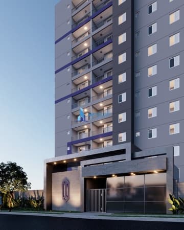 Apartamento Padrão com Sacada