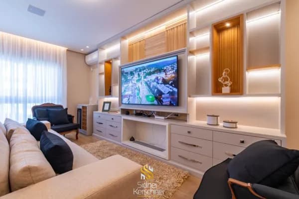 Apartamento Mobiliado e Decorado de 3 dormitórios em Gramado