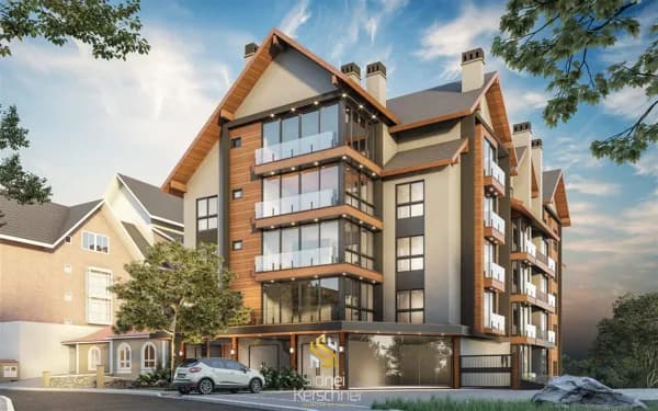 Apartamento 2 Suítes Centro de Gramado