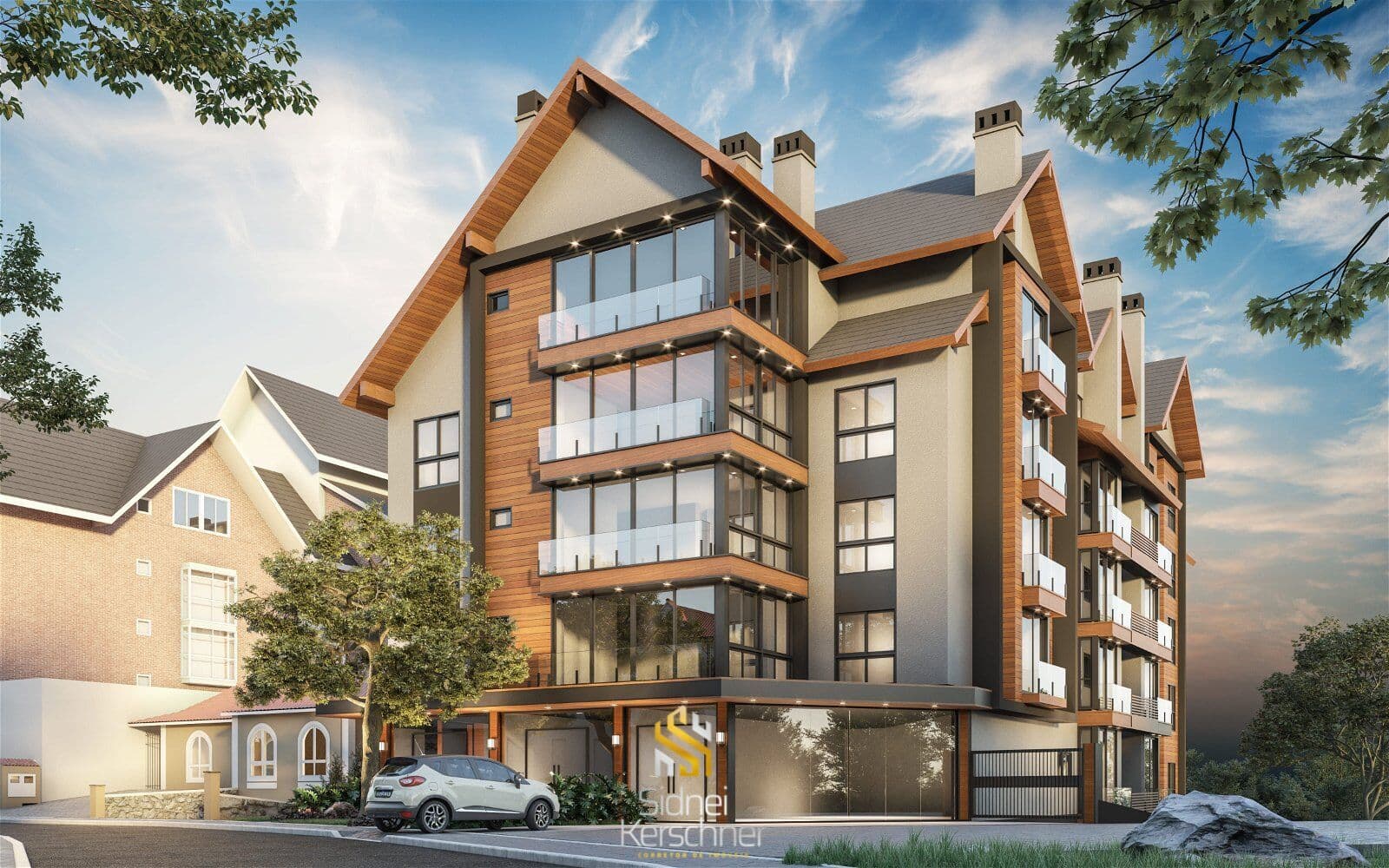 Apartamento 2 Suítes Centro de Gramado