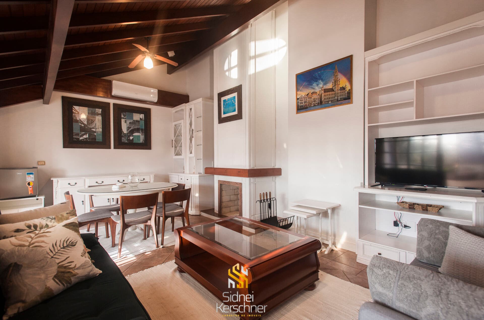 Duplex Cobertura 3 Quartos em Gramado - Mobiliado e Pronto para Morar