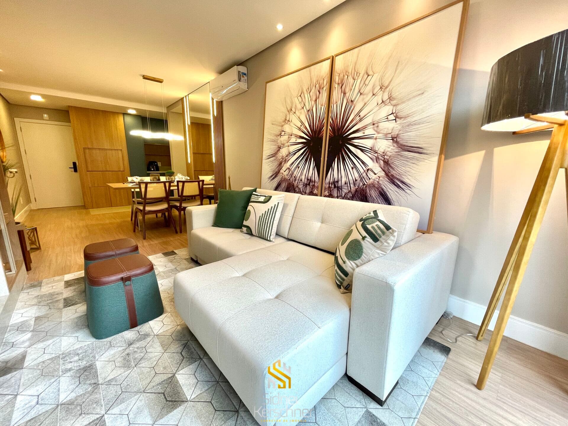 Apartamento de 2 suítes finamente mobiliado e decorado no Bellagio em Canela