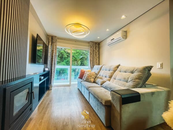 Apartamento 3 dormitórios mobiliado e decorado em Canela
