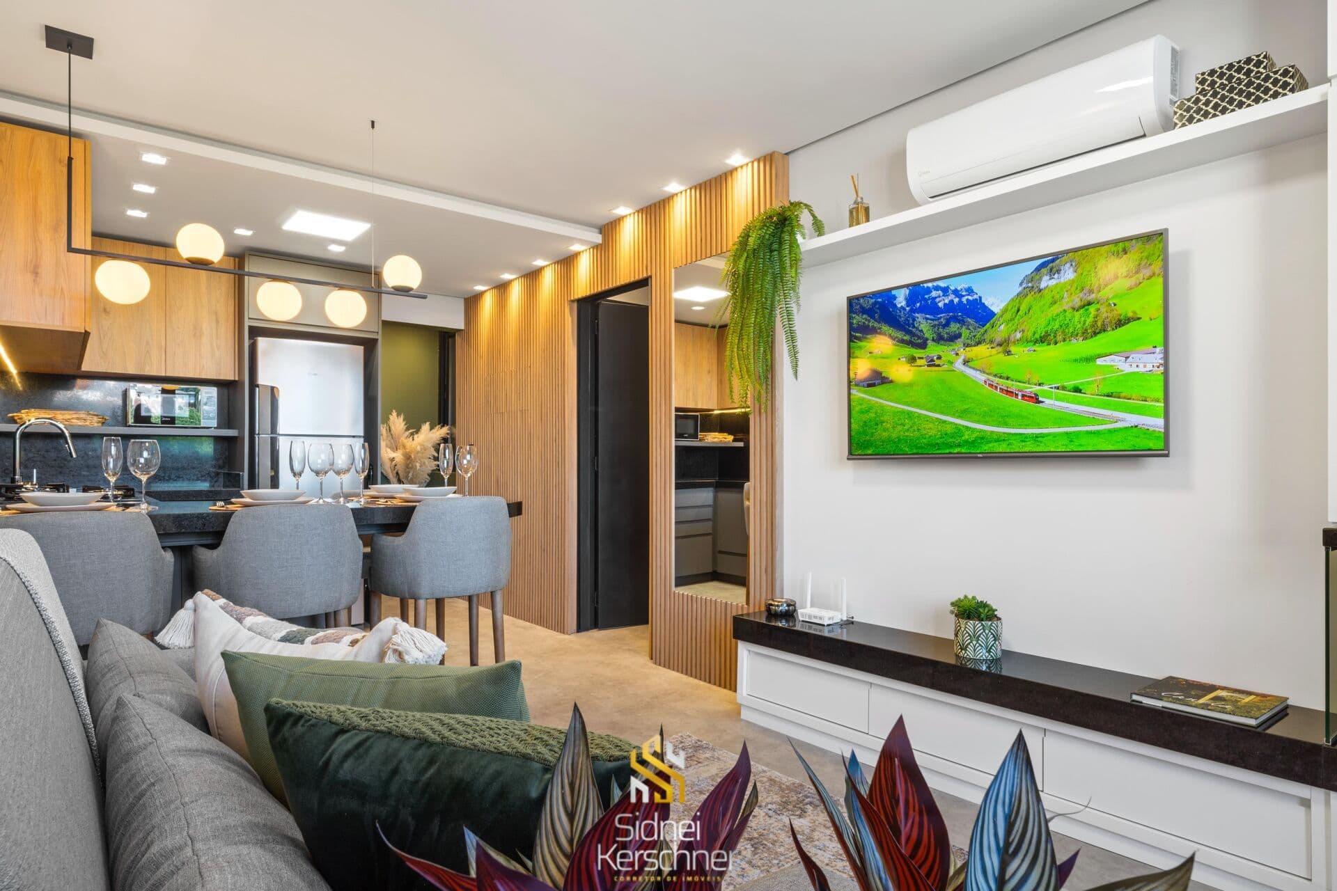 Apartamento 1 Suíte Mobiliado e Decorado no Centro de Canela