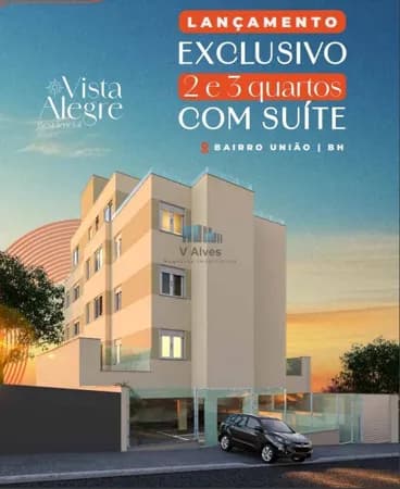 Apartamentos área privativa, 2 e 3 quartos sendo 01 suíte, 1 vaga. À venda, no bairro União!