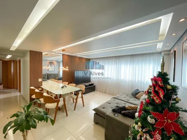 Apartamento com 84m², 3 quartos, 2 vagas, prédio com lazer completo. À venda, no bairro União!