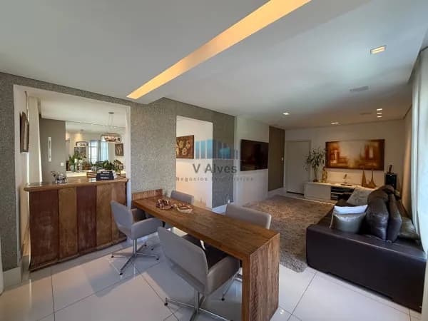 Apartamento mobiliado para alugar | 4 quartos | 2 vagas | Santo Antônio – BH