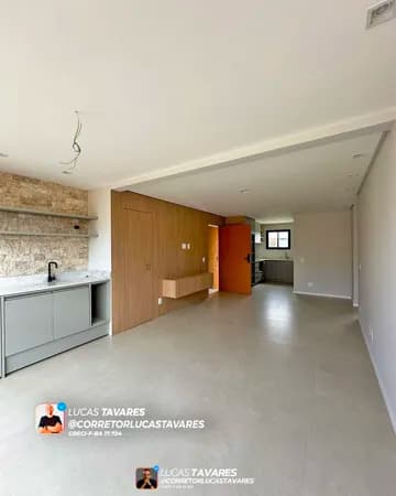 Apartamento a Venda no Be Joanes - Buraquinho (Foz do Joanes). 2 suítes finamente decorado.